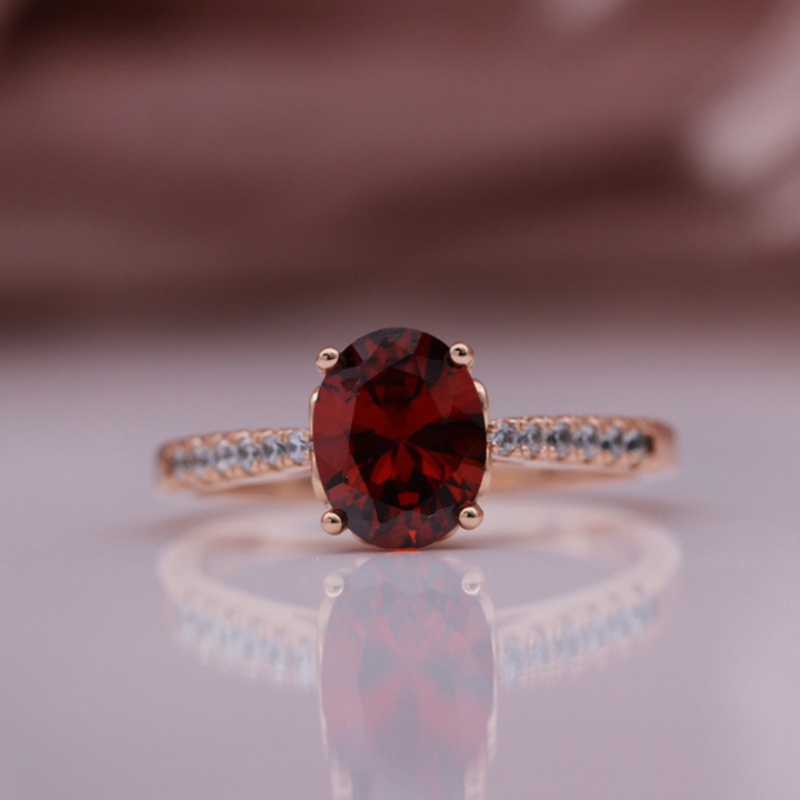 Cushion-Cut Moissanite Ring